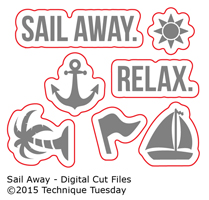 Sail Away - Digital Cut Files