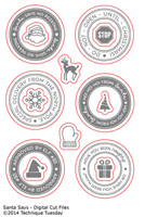 Santa Says - Digital Cut Files