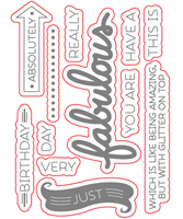 Say It 2 - Fabulous - Digital Cut Files