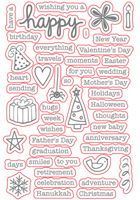 Say It - Happy - Digital Cut File