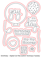 Smirthday - Digital Cut Files