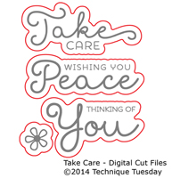 Take Care - Digital Cut File