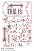 This Is - Digital Cut Files