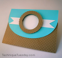 Rounded Flap Card - Digital Cut Files