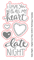 Date Night - Digital Cut File