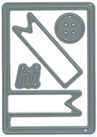 Hi Banner Card - DIY Steel Die