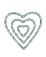 Nested Hearts - DIY Steel Die