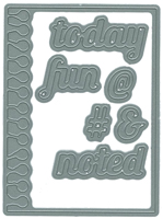 Notebook Card - DIY Steel Die