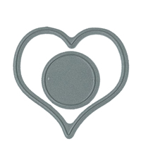 Puffy Hearts Single - DIY Steel Die