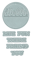Hello Circle - Fresh Cut Studio Dies