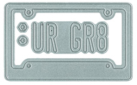 License Plate - DIY Steel Die