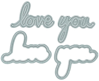Say It 2 - Love You - DIY Steel Die