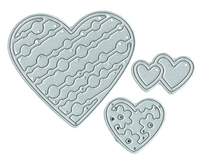 Together Hearts - DIY Steel Dies