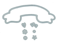 Wavy Banner - DIY Steel Die