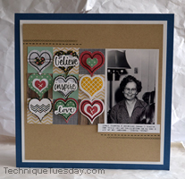 Believe Inspire Love layout