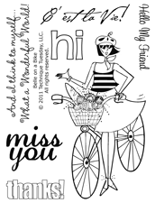Belle on a Bike