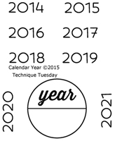 Calendar - Years