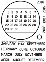 Circle the Date