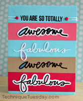 Fabulous Awesome Card