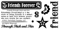 Friends Through Thick and Thin