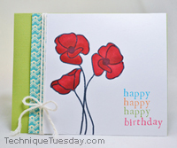 Happy Birthday Poppies