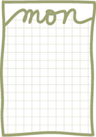 Hello Days by Ali Edwards - Story Cards - Green <s>$4.99</s>