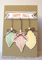 Hello Fall Card