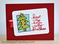 Holly Jolly Card