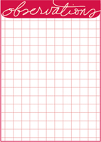 Observations by Ali Edwards - Story Cards - Red <s>$4.99</s>