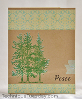 Peace Trees Card