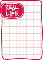 Real Life by Ali Edwards - Story Cards - Red <s>$4.99</s>