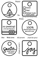 Santa Tags