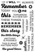 Say It - Remember - Memory Keepers Studio