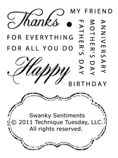 Swanky Sentiments