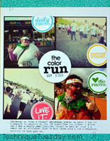 Color Run Layout