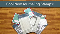 Cool New Journaling Stamps: Video