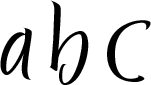 Cosmopolitan Lowercase Letters - Large