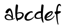 MakeBelieve Lowercase Letters - Large