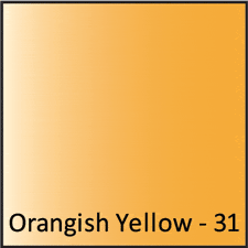 Watercolor Crayon - Orangish Yellow 31