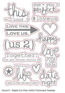 Cloud 9 - Digital Cut File