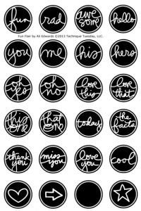 Fun Flair by Ali Edwards - Stamp Set