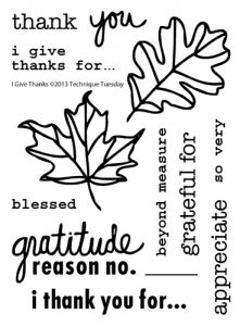 I Give Thanks