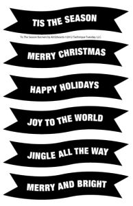 Tis The Season Banners Stamp Set by Ali Edwards