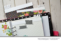 Planner Insert Tabs