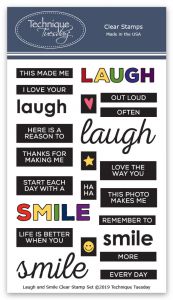 Laugh and Smile Stamp Set