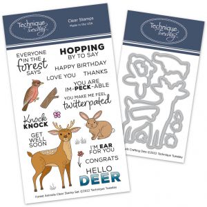 Forest Animals Stamps & Craft Dies