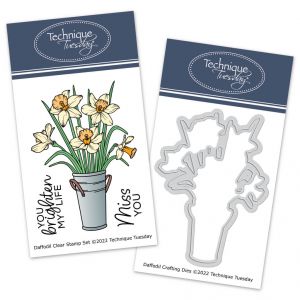 Daffodil Stamp Set & Matching Die