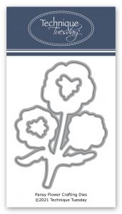 Pansy Flower Crafting Dies