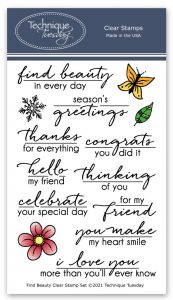 Find Beauty Stamp Set