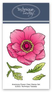 Anemone Flower Stamp Set